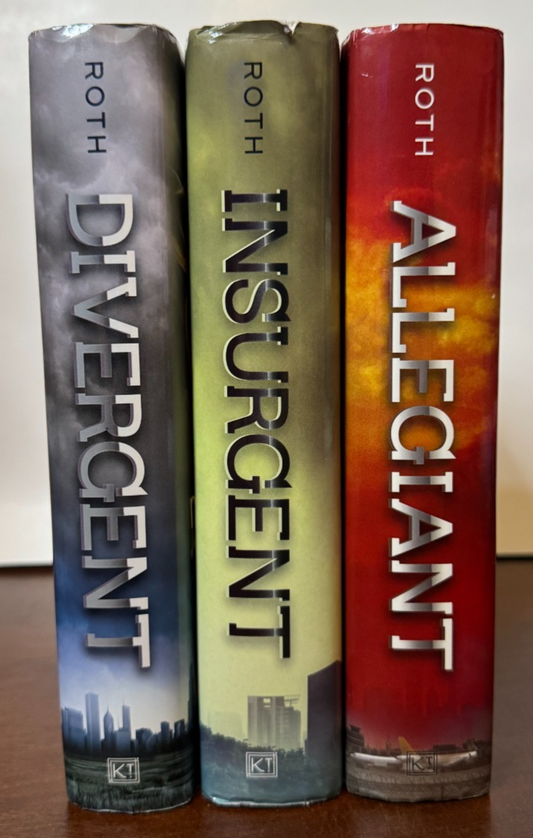 Cover of Divergent Series Complete Hardcover Set by Veronica Roth, Very Good Condition