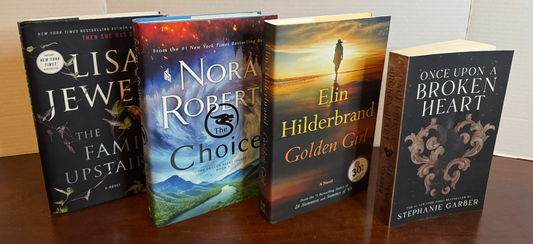 Cover of Romance, Fantasy & Thriller 4-Book Bundle, Like New Condition