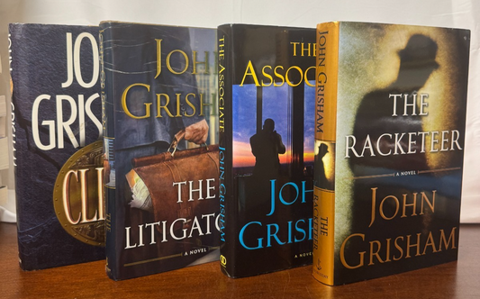 Cover of John Grisham Legal Thriller 4-Book Hardcover Bundle