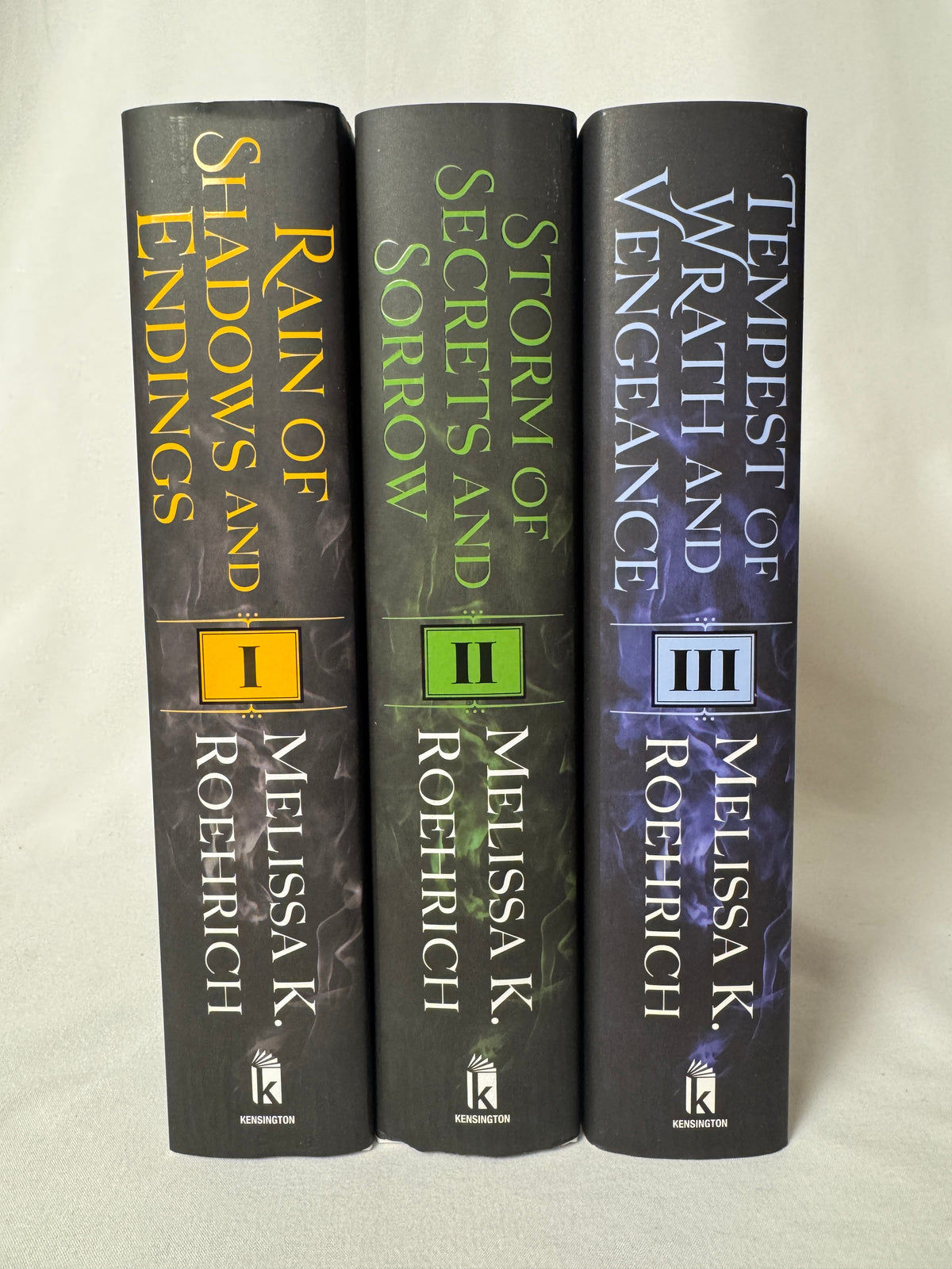 The Legacy Deluxe Trilogy by Melissa K. Roehrich – Books 1–3, Deluxe Hardcovers with Stenciled Edges