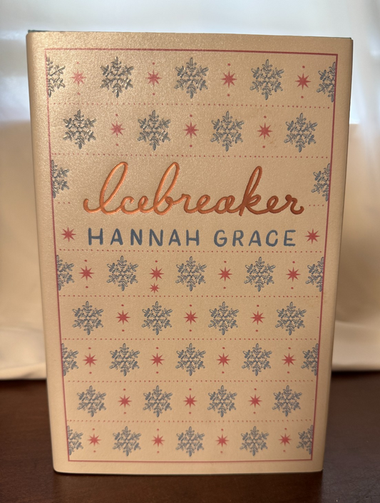 Cover of Icebreaker by Hannah Grace, Deluxe Hardcover Edition with Sprayed Edges