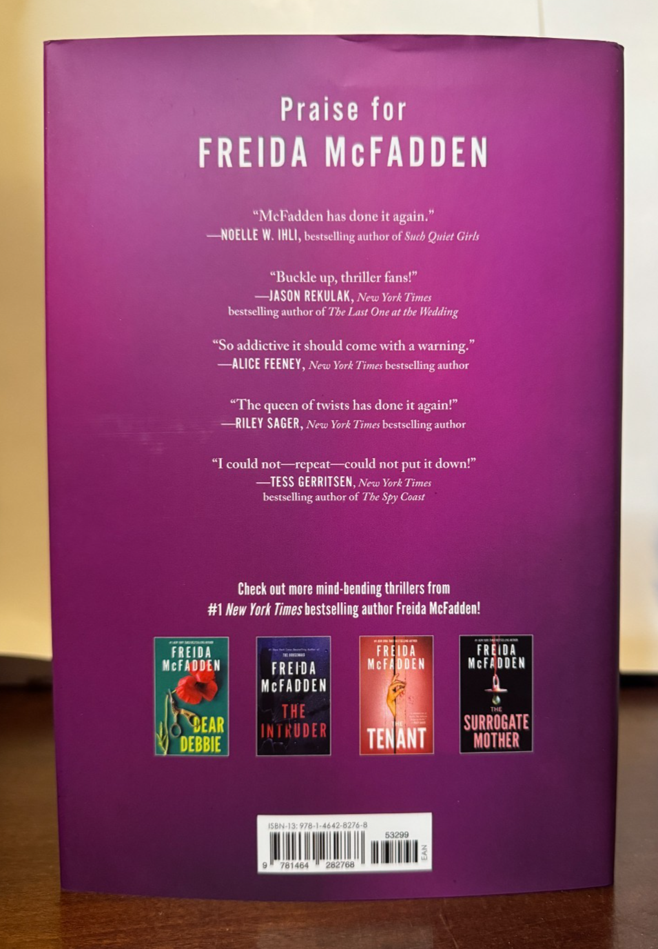 The Divorce by Freida McFadden hardcover – photo 2