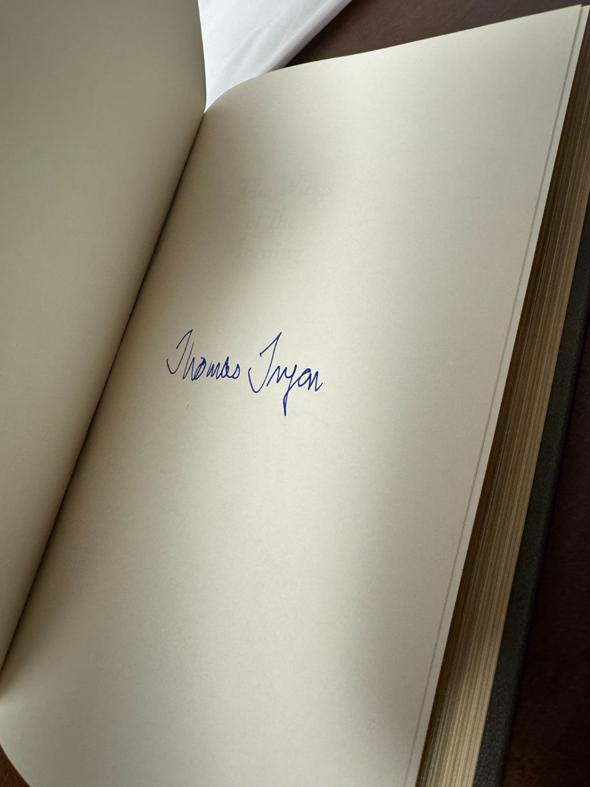 The Wings of the Morning signed Thomas Tryon Franklin edition – photo 3