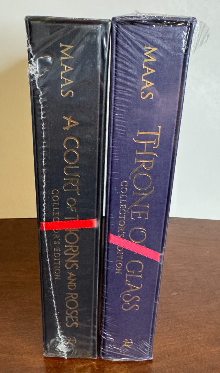 Cover of ACOTAR & Throne of Glass Collector's Edition Bundle by Sarah J. Maas, Brand New