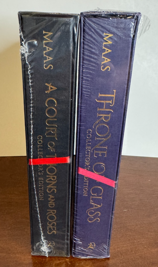 Cover of ACOTAR & Throne of Glass Collector's Edition Bundle by Sarah J. Maas, Brand New