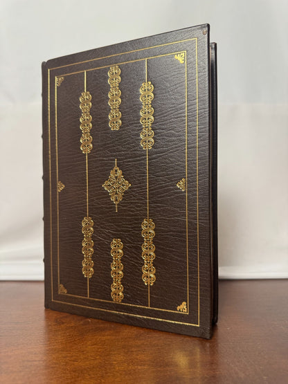 Cover of Faust: Parts One and Two by Goethe, Franklin Library Limited Edition, Leather Bound