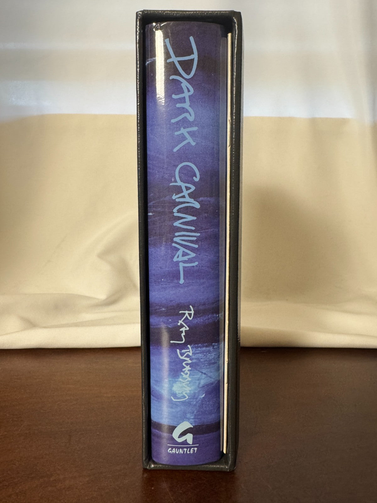 Dark Carnival signed by Ray Bradbury and Clive Barker – photo 5