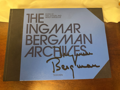 Cover of The Ingmar Bergman Archives by Paul Duncan, Taschen XL Hardcover with DVD & Film Strip, Out of Print