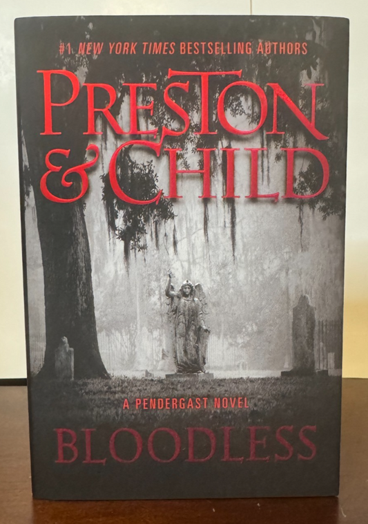 Cover of Bloodless by Preston & Child, Hardcover