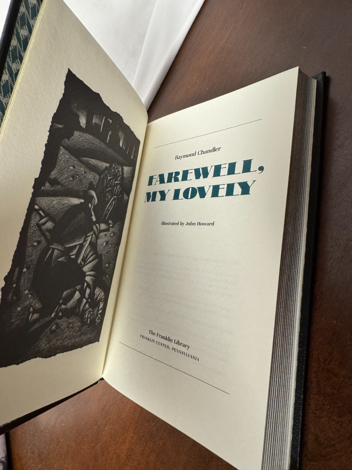 Farewell, My Lovely Franklin Library leather edition – photo 2