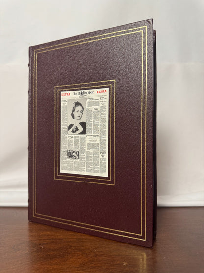 Cover of The Postman Always Rings Twice & Double Indemnity by James M. Cain, Franklin Library Leather Bound