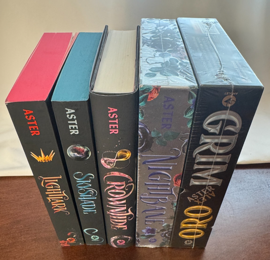 Cover of Lightlark Collector's Edition Set by Alex Aster, Sprayed Edges, Like New
