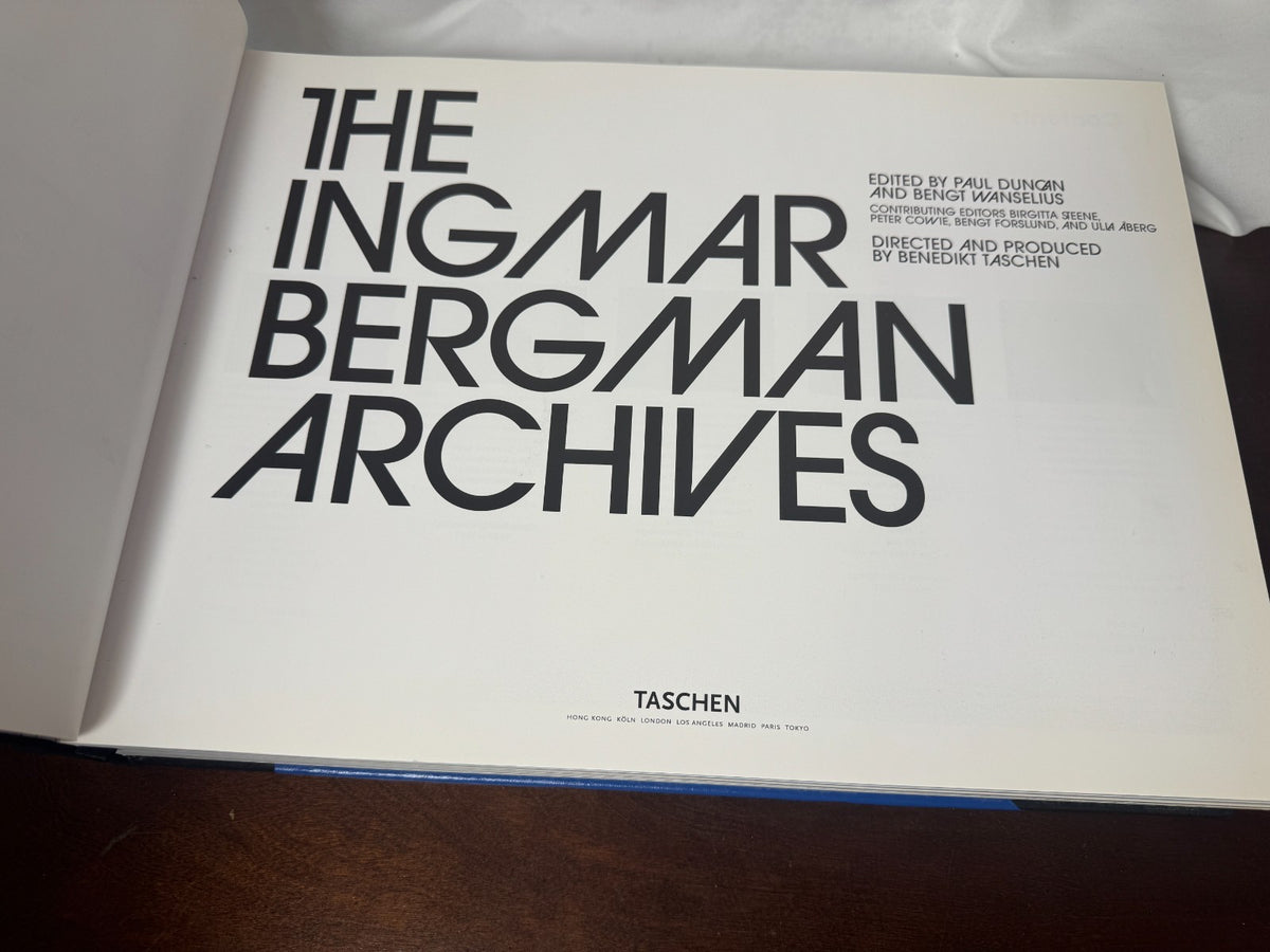 The Ingmar Bergman Archives Taschen XL – photo 7