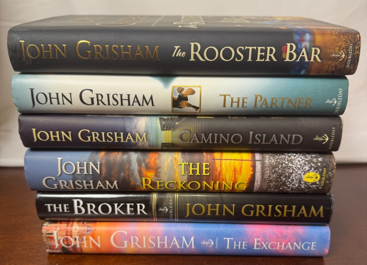 John Grisham 6-book hardcover bundle – photo 6