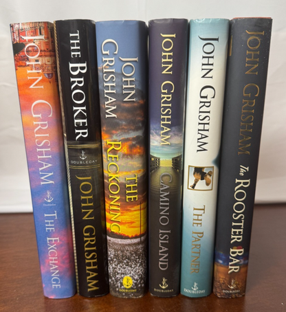 Cover of John Grisham 6-Book Hardcover Bundle