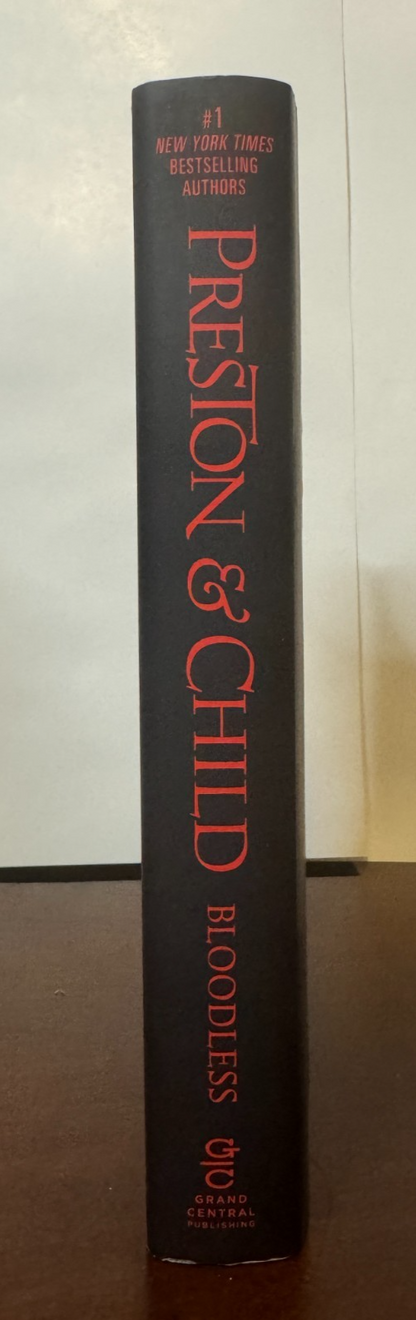 Bloodless by Preston and Child hardcover – photo 2