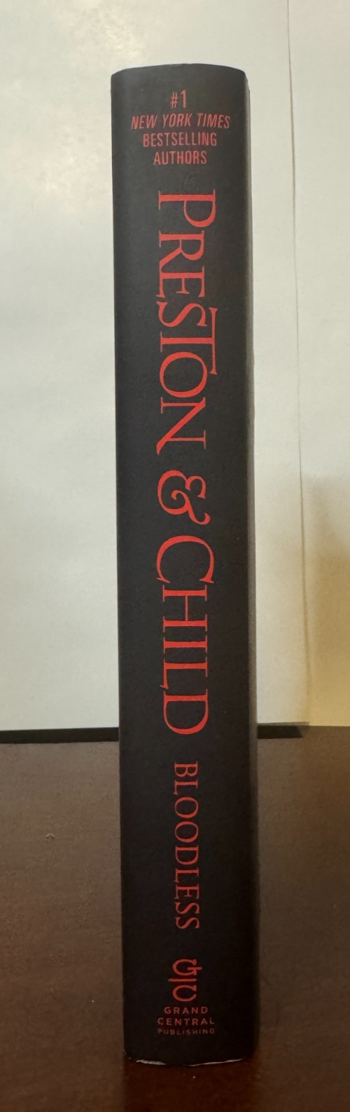 Cover of Bloodless by Preston & Child, Hardcover