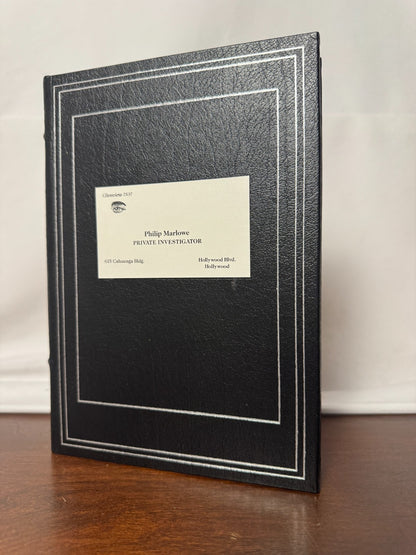 Cover of Farewell, My Lovely by Raymond Chandler, Franklin Library of Mystery Masterpieces, Leather Bound