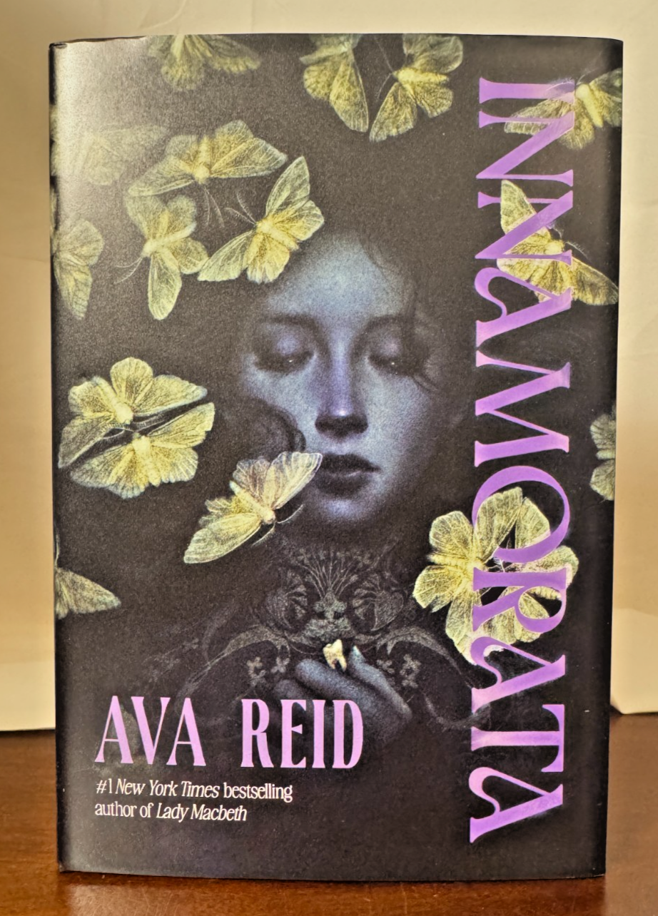 Cover of Innamorata by Ava Reid, First Edition Hardcover with Sprayed Edges