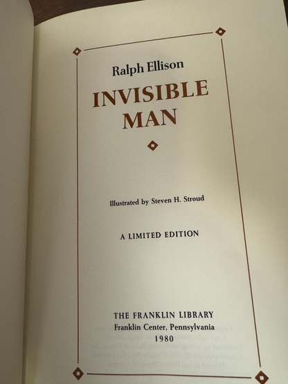 Invisible Man Franklin Library leather edition – photo 5