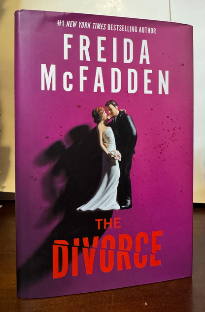Cover of The Divorce by Freida McFadden, Hardcover