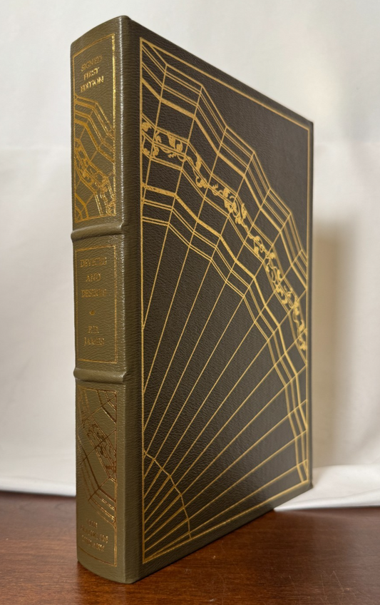 Cover of Devices and Desires by P. D. James, Signed Limited First Edition, Franklin Library Leather Bound