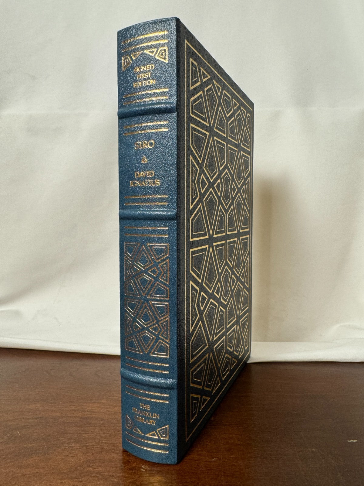 Cover of Siro by David Ignatius, Signed First Edition, Franklin Library Leather Bound
