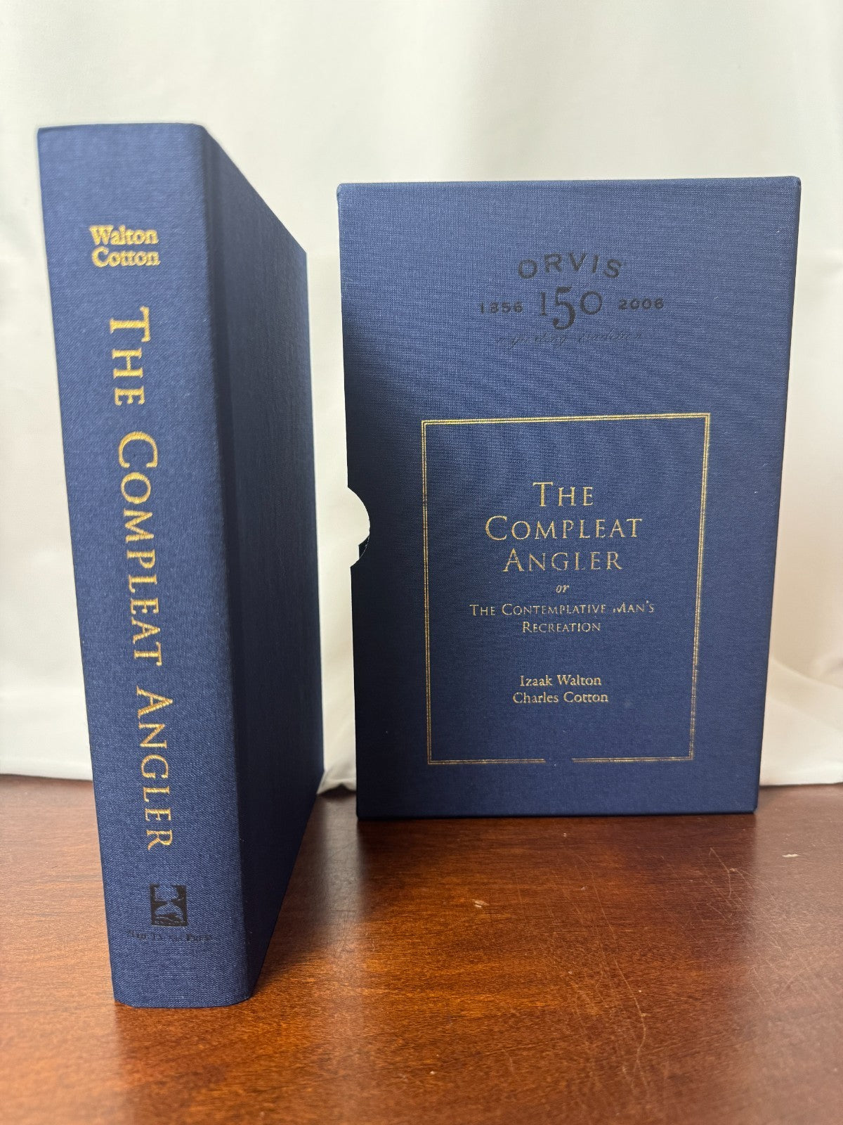 Cover of The Compleat Angler by Izaak Walton, Orvis 150th Limited Edition #3/150