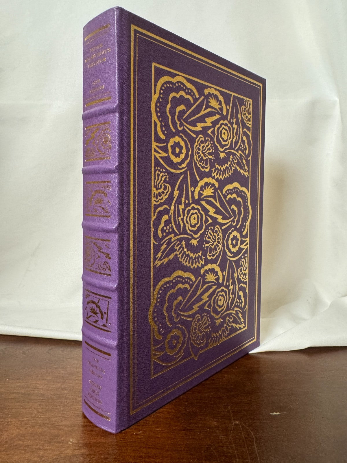 Cover of Father Melancholy's Daughter by Gail Godwin, Signed Limited First Edition, Franklin Library Leather Bound