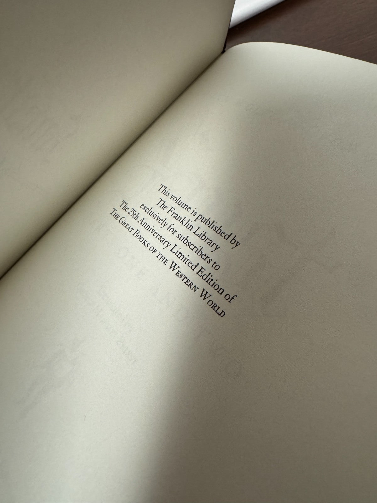 Faust by Goethe Franklin Library leather edition – photo 3