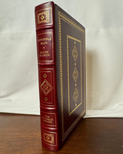 Cover of Invisible Man by Ralph Ellison, Easton Press Leather-Bound Collector's Edition, Like New