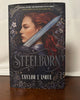Cover of Steelborn (The Steelborn Saga, Book 1) by Taylor J. LaRue, Deluxe Limited Edition Hardcover with Gilded Silver Edges