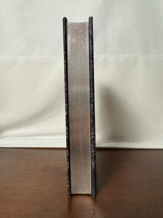 Cover of Steelborn (The Steelborn Saga, Book 1) by Taylor J. LaRue, Deluxe Limited Edition Hardcover with Gilded Silver Edges