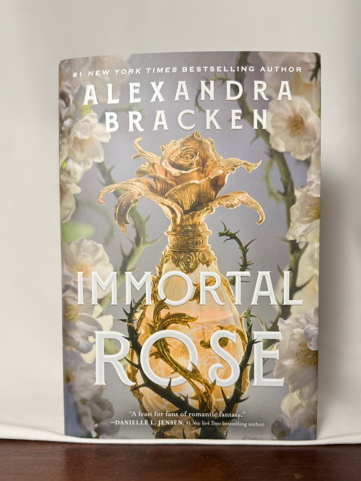 Cover of Immortal Rose by Alexandra Bracken, Deluxe Limited Edition Hardcover with Stenciled Edges