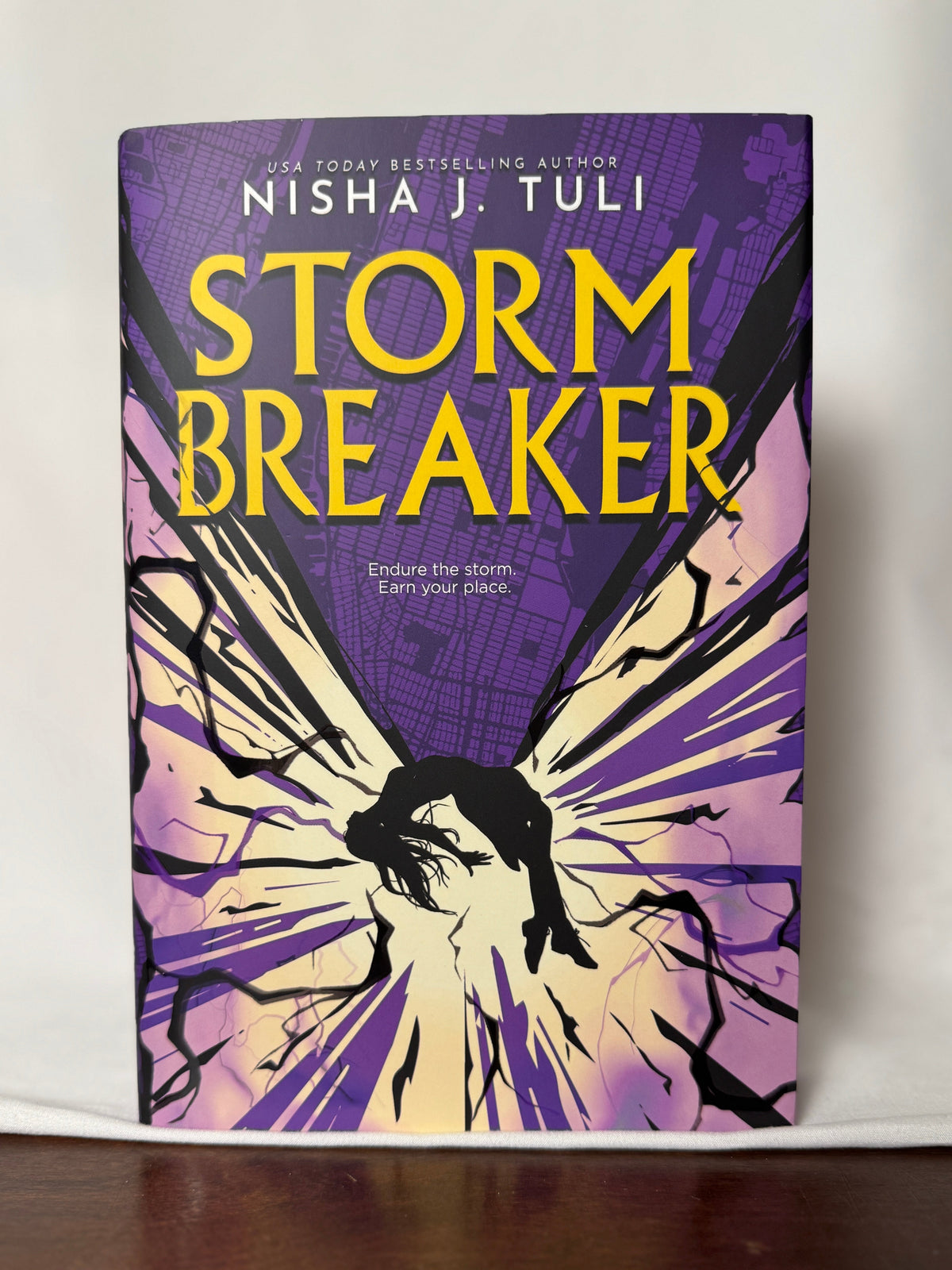 Cover of Stormbreaker (Storm Breaker, Book 1) by Nisha J. Tuli, Deluxe Limited Edition Hardcover