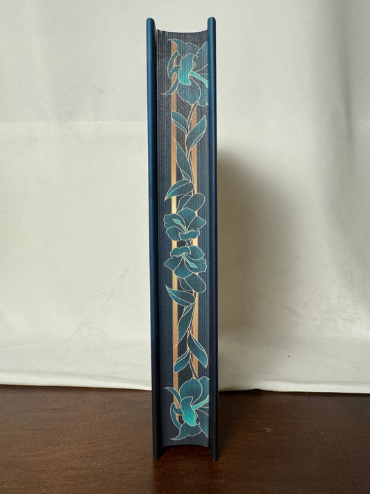 Cover of The Bridge Kingdom by Danielle L. Jensen, Deluxe Edition Hardcover with Designed Sprayed Edges