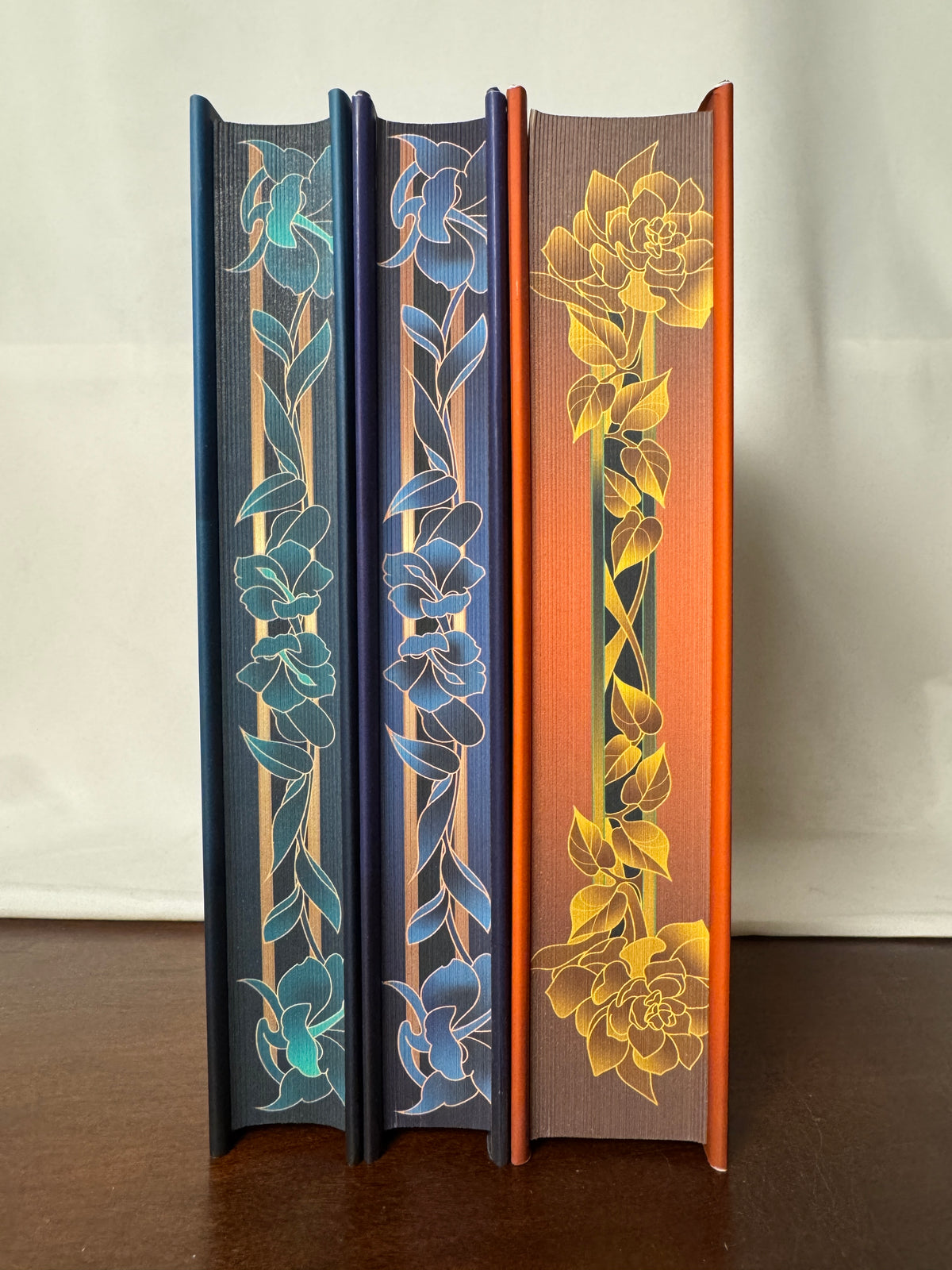 The Bridge Kingdom Deluxe Trilogy by Danielle L. Jensen – Books 1–3, Deluxe Hardcovers with Designed Sprayed Edges