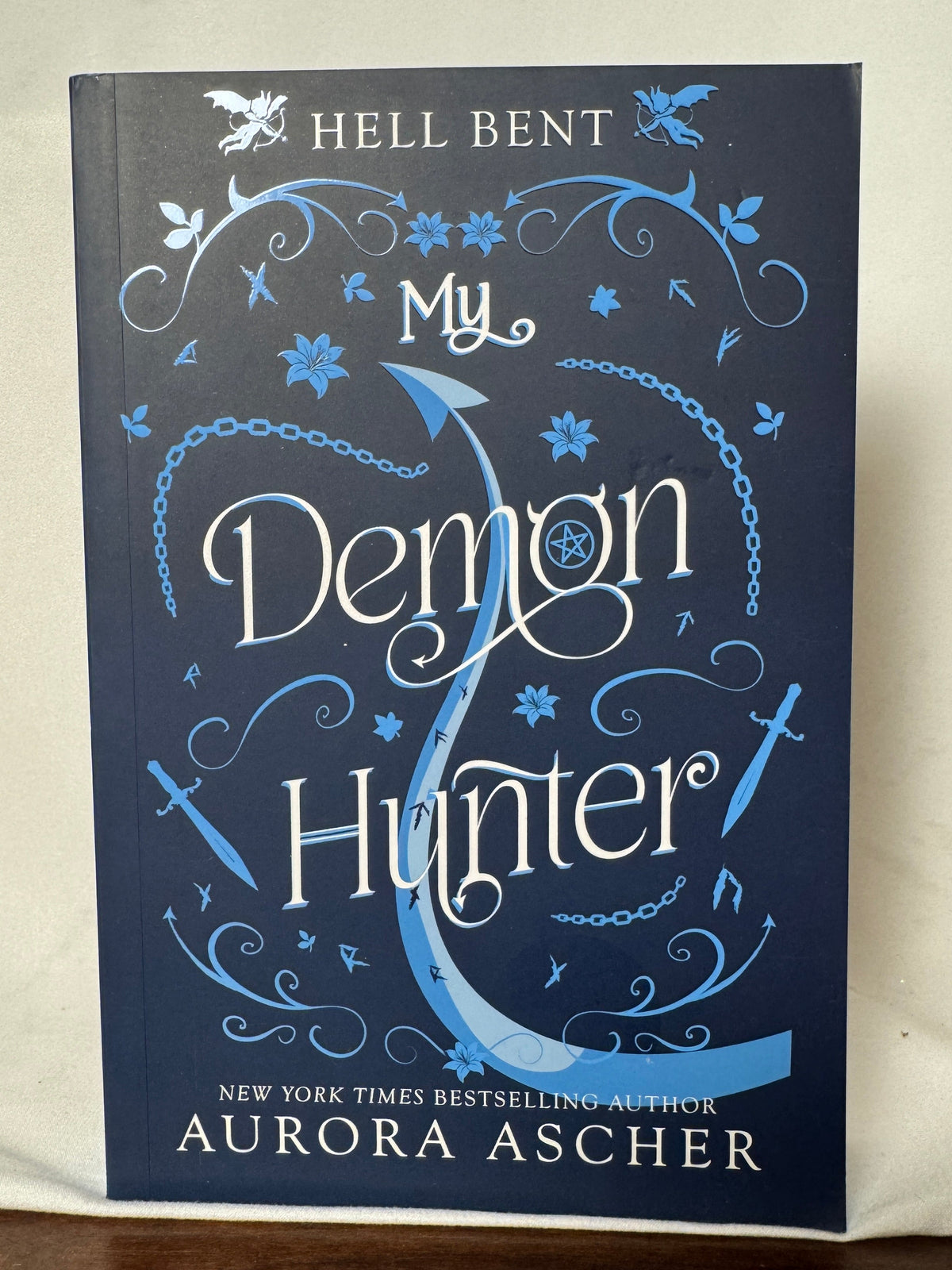 Cover of My Demon Hunter (Hell Bent) by Aurora Ascher, Deluxe Limited Edition, First Printing, Sprayed Edges