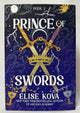 Cover of Prince of Swords (Arcana Academy, Book 2) by Elise Kova, First Edition Hardcover with Sprayed Edges
