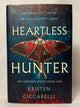 Cover of Heartless Hunter (The Crimson Moth, Book 1) by Kristen Ciccarelli, Hardcover