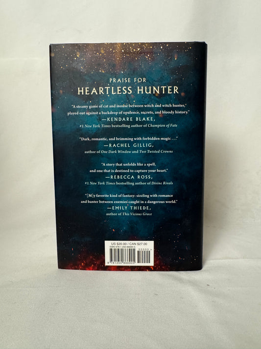 Cover of Heartless Hunter (The Crimson Moth, Book 1) by Kristen Ciccarelli, Hardcover