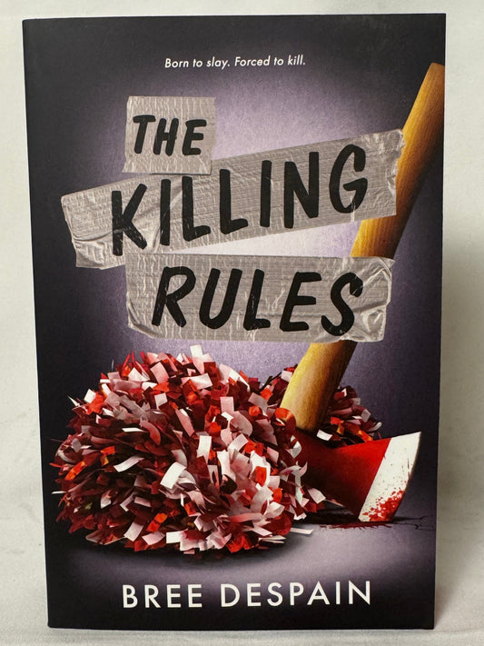Cover of The Killing Rules by Bree Despain, Deluxe Limited Edition Paperback with Sprayed Edges