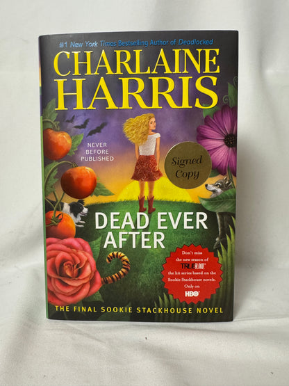 Cover of Dead Ever After (Sookie Stackhouse) by Charlaine Harris, Signed Hardcover (Signed Edition)