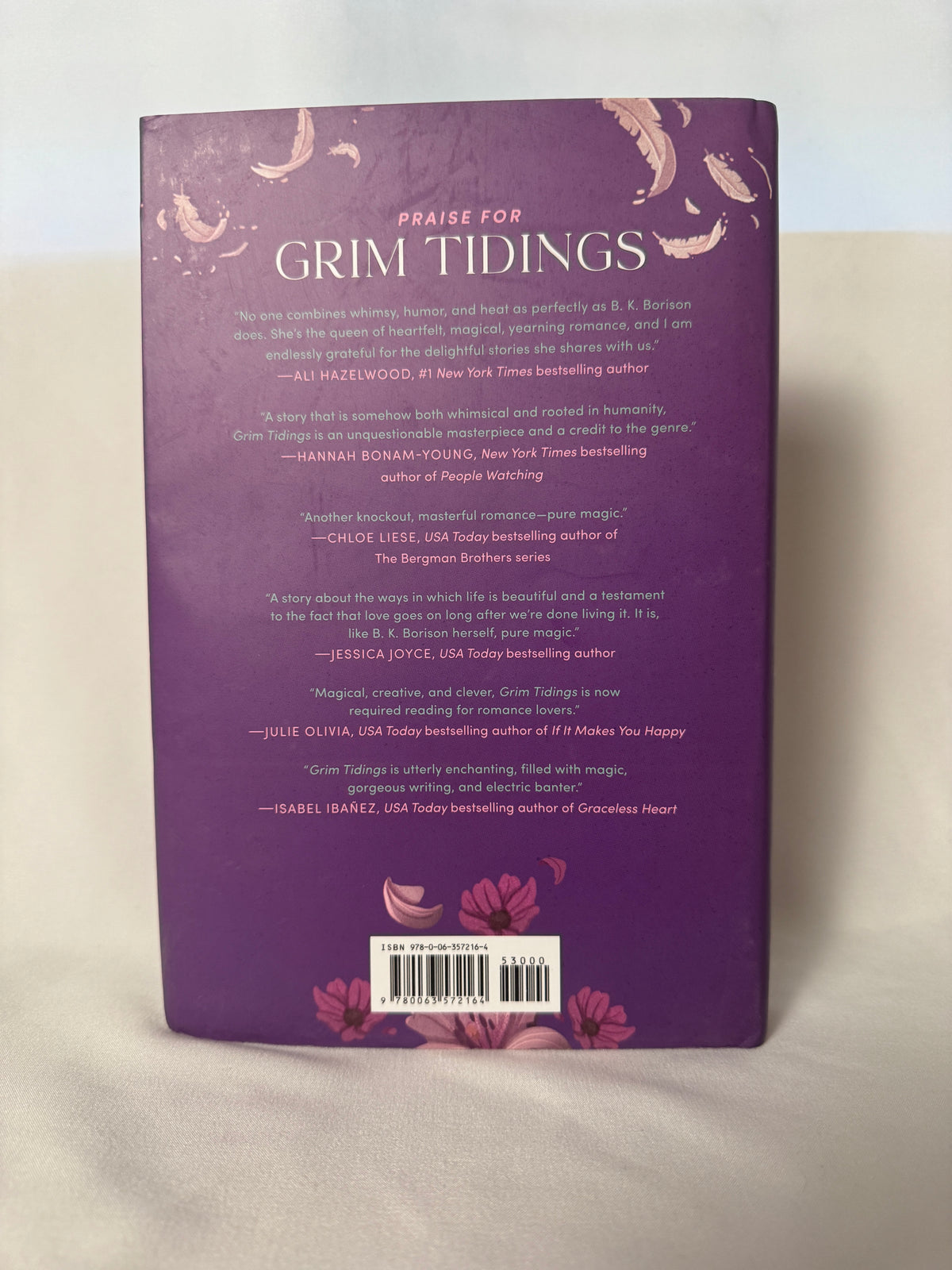 Grim Tidings by B.K. Borison hardcover – photo 2