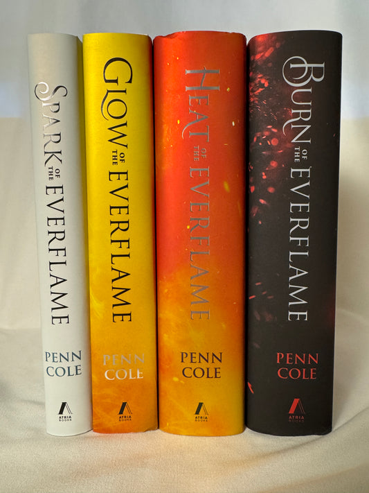 Cover of The Kindred's Curse Saga: Complete 4-Book Hardcover Set by Penn Cole, Standard Hardcover Editions (No Sprayed Edges)