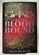 Cover of Blood Bound (Cursed Covenant, Book 1) by Ellis Hunter, Deluxe Limited Edition Hardcover with Stenciled Edges