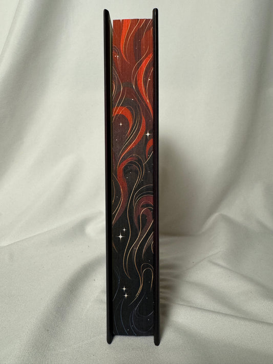 Cover of Blood Bound (Cursed Covenant, Book 1) by Ellis Hunter, Deluxe Limited Edition Hardcover with Stenciled Edges