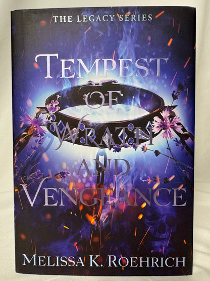 Cover of Tempest of Wrath and Vengeance (The Legacy, Book 3) by Melissa K. Roehrich