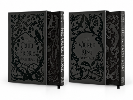 Folk of the Air Velvet Collector's Set by Holly Black – The Cruel Prince & The Wicked King, Collector's Edition Hardcovers